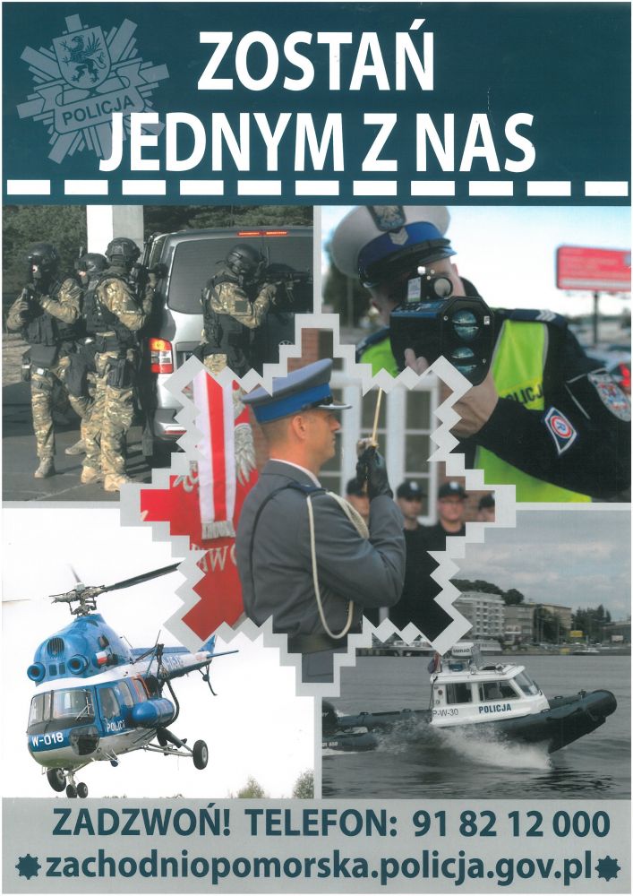 Zostań jednym z nas - nabór do policji