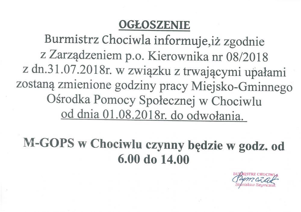 Ogłoszenie M-GOPS