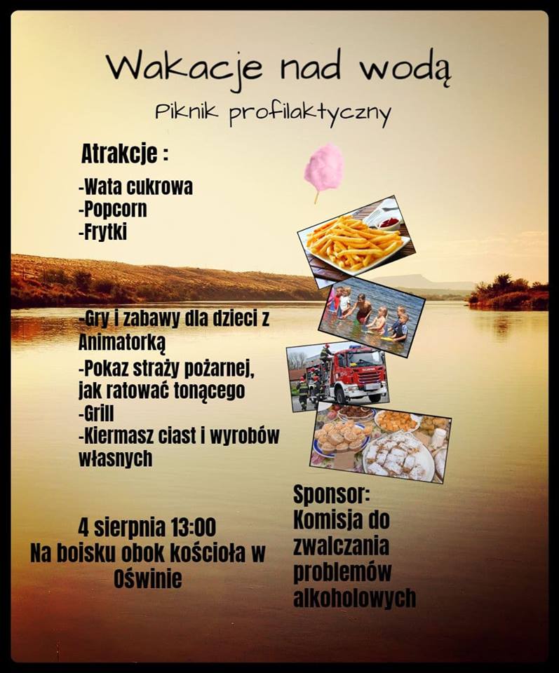 Zapraszamy na piknik w Oświnie