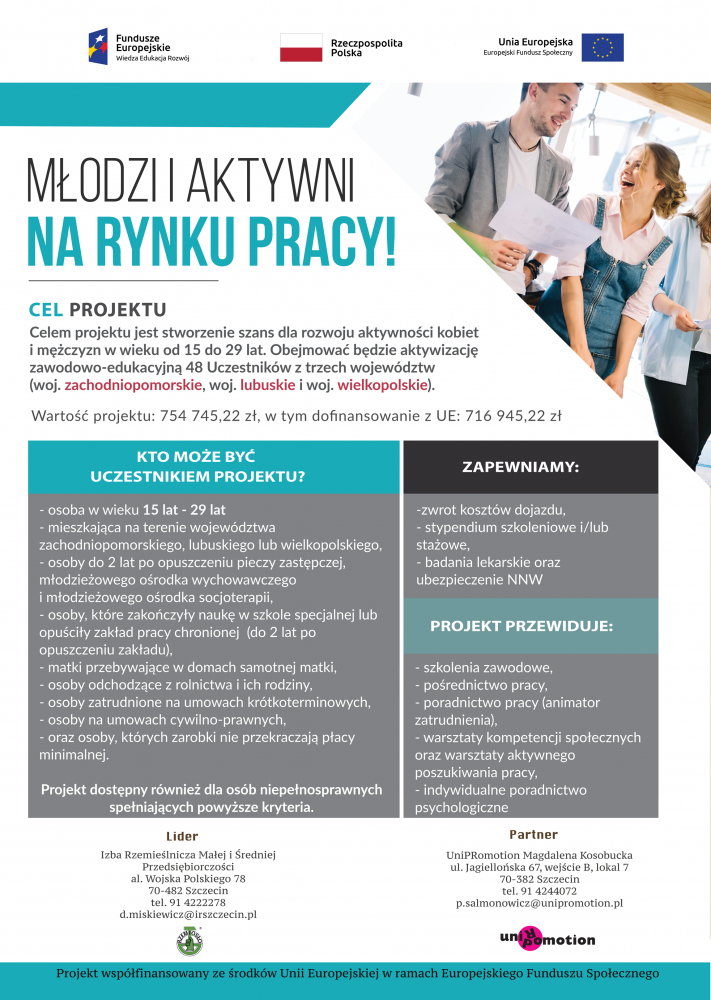 Młodzi i aktywni na rynku pracy!