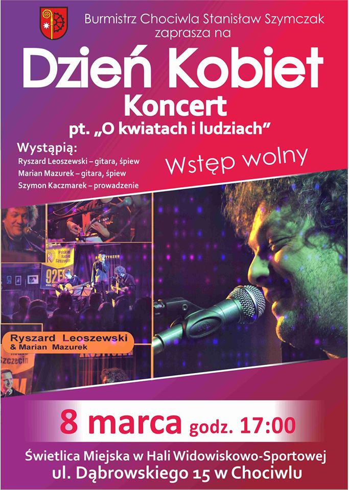 Zapraszamy na koncert z okazji Dnia Kobiet 