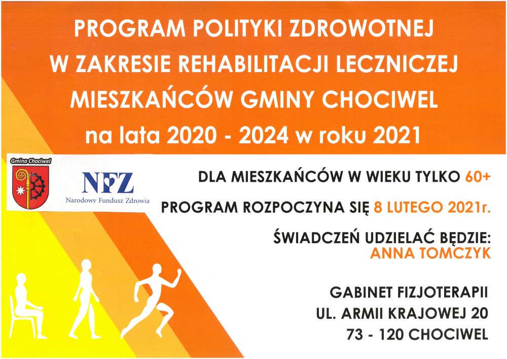 Program polityki zdrowotnej w zakresie rehabilitacji leczniczej