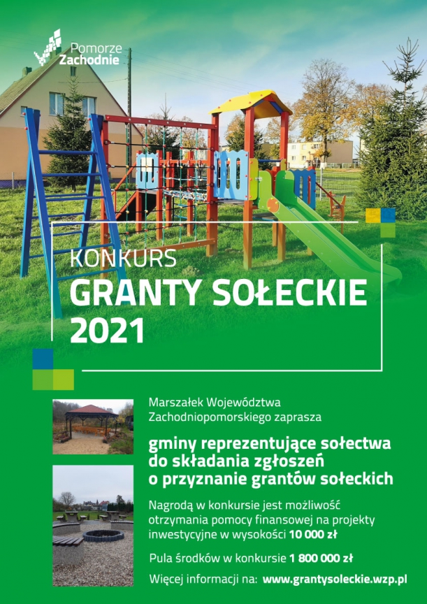 Granty Sołeckie 2021 zrealizowane w Kamiennym Moście i Wieleniu Pom.