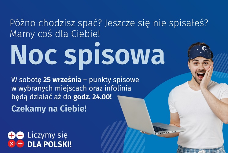 Noc spisowa - 25.09.2021