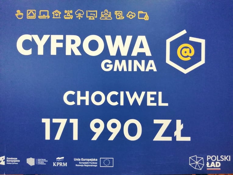 Środki z "Cyfrowej Gminy" dla Chociwla