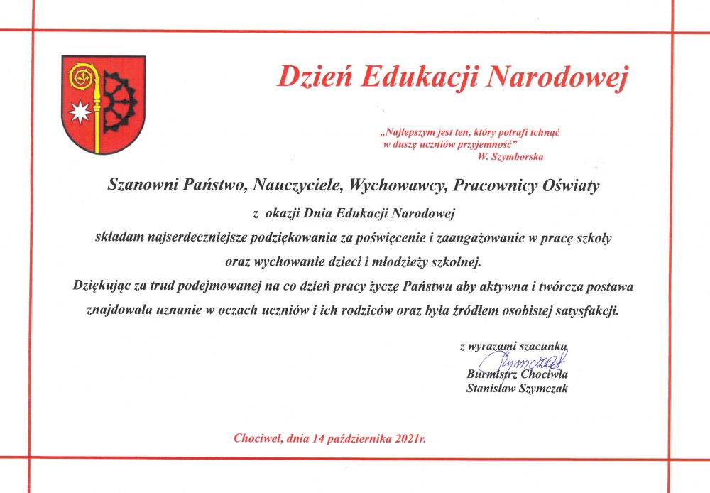 Dzień Edukacji Narodowej 