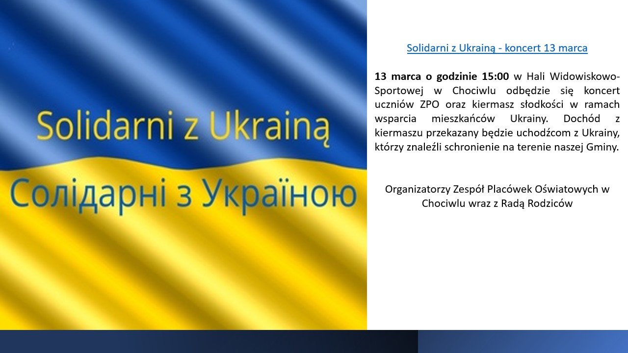 Solidarni z Ukrainą