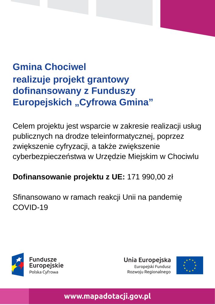 Projekt grantowy "Cyfrowa Gmina"