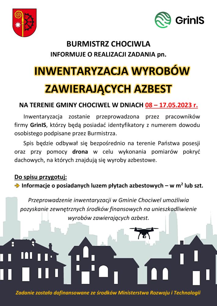 Inwentaryzacja wyrobów zawierających azbest