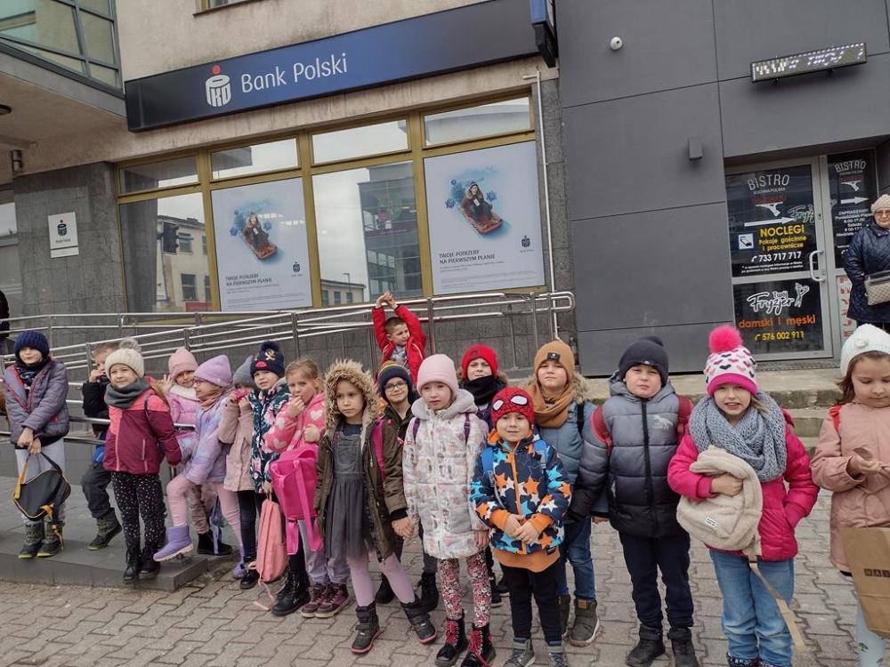 Wycieczka do banku PKO BP w Stargardzie