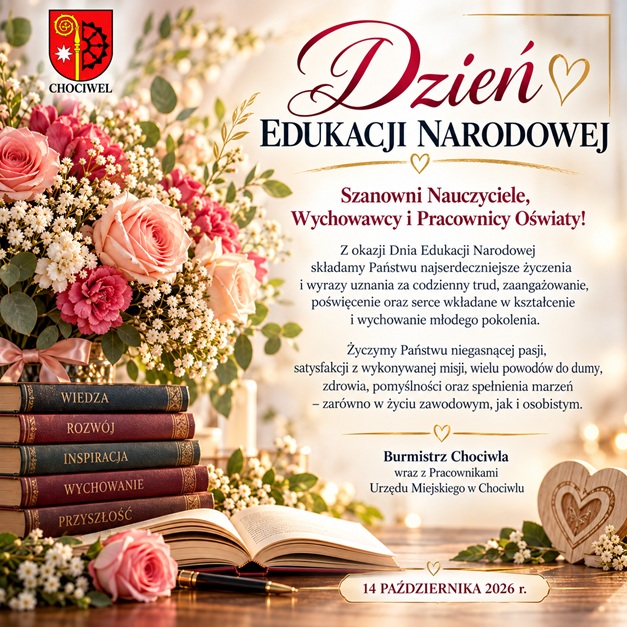 Życzenia z okazji Dnia Edukacji Narodowej