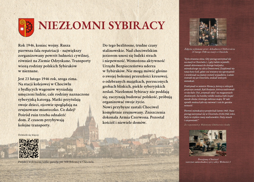 NIEZŁOMNI SYBIRACY / TABLICA 3