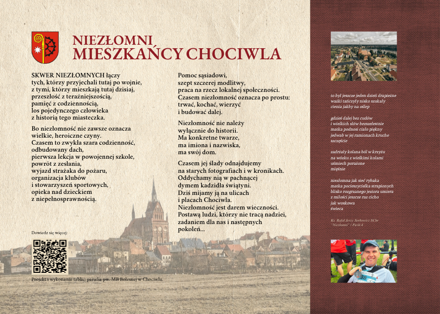 NIEZŁOMNI MIESZKAŃCY CHOCIWLA / TABLICA 8